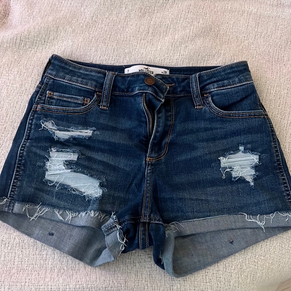 Hollister jean shorts